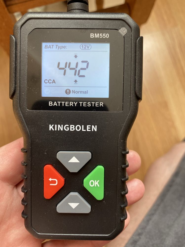 Тестер акумулятора KINGBOLEN BM550 (новий)