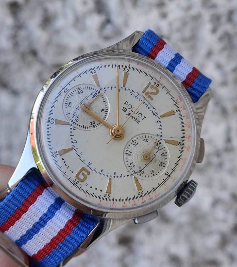 Zegarek Poljot chronograf cal. 3017