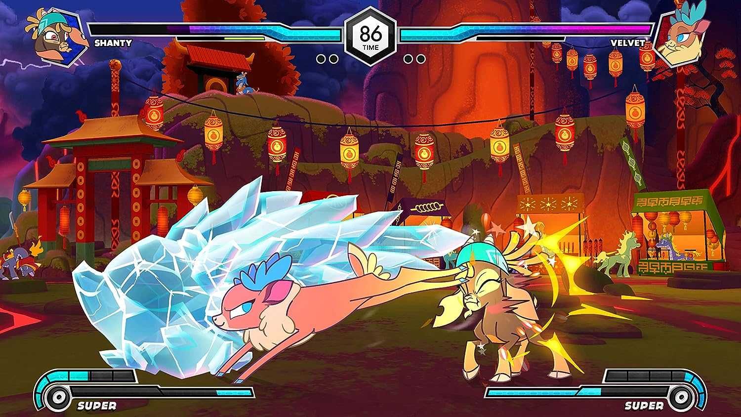Them Fightin' Herds PS4 / PS5 - bijatyka z końmi, na dwóch anime
