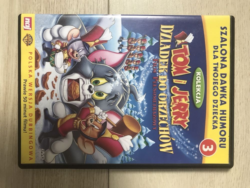 Tom i jerry myszka i kot bajki dvd na plycie disney