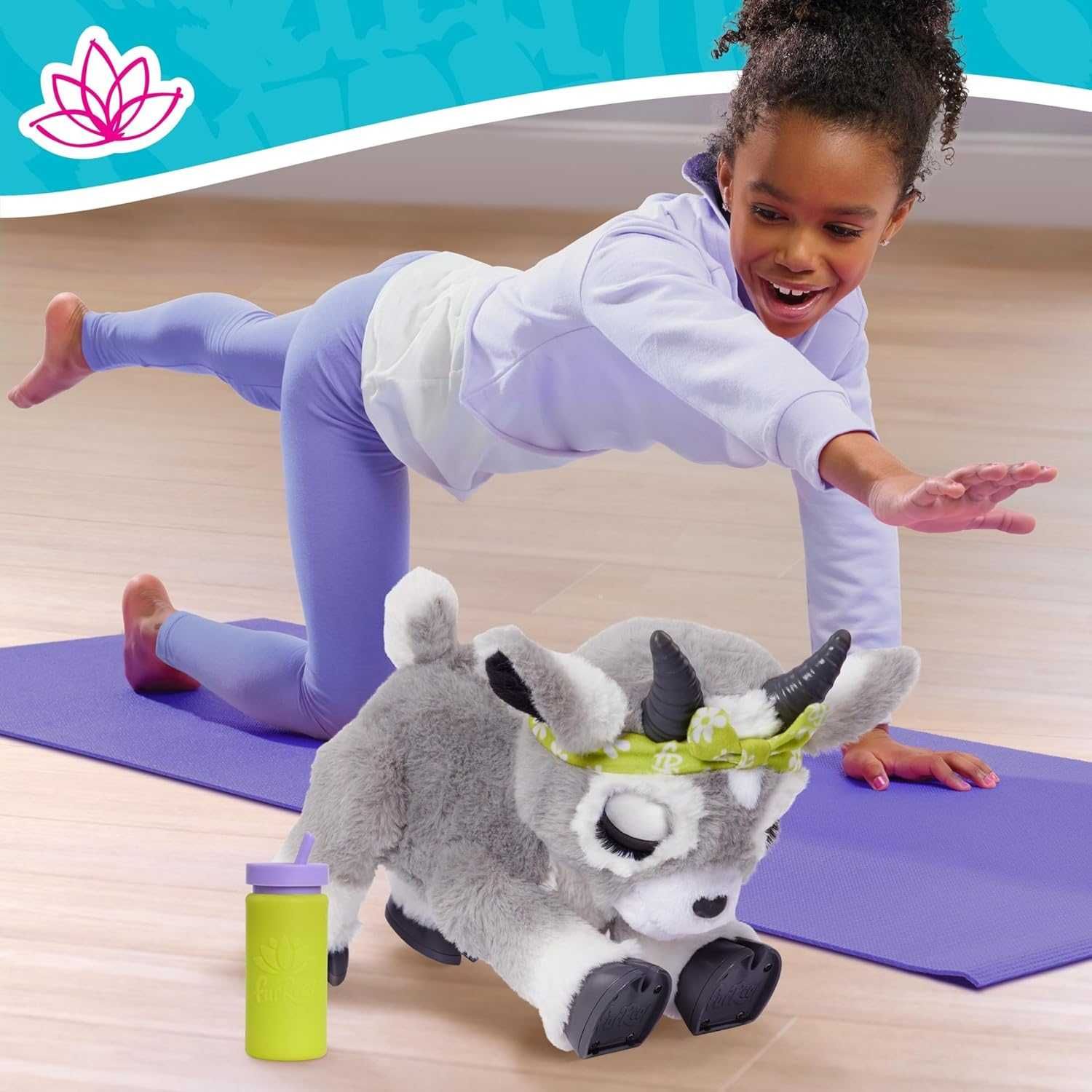 Інтерактивна іграшка Кізочка Дези furReal Daisy Yoga Козочка Дейзи йог