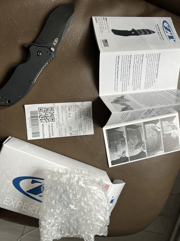 Nóż Zero tolerance 0350