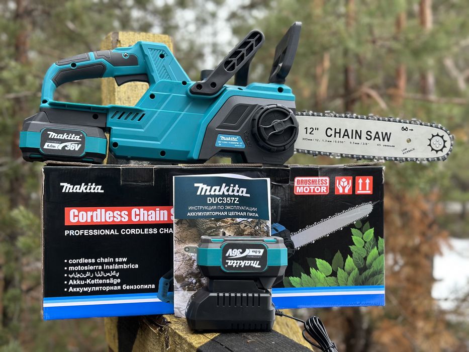 Встигни купити! Аккумуляторная цепная пила Makita Duc 357z пила Макита