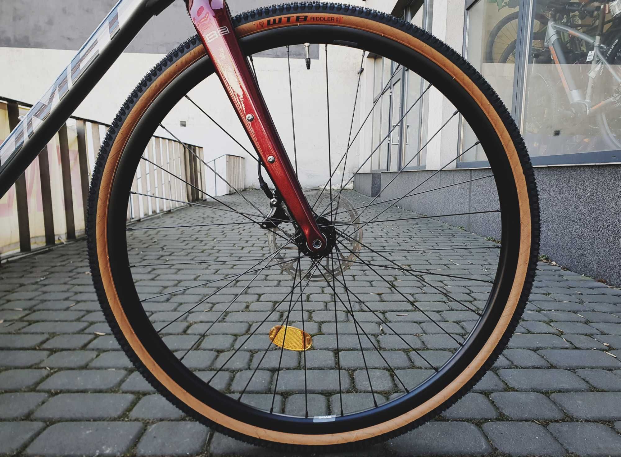Romet Boreas 2, grafit-bordo, rozm. 48, 52, 54, 56, gravel, sram apex