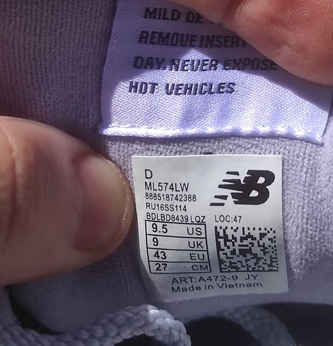 (1723) Чоловічі Кросівки New Balance 574 синій (з 36 по 41) нб