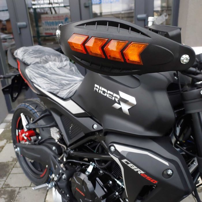 Акція мотоцикл RIDER CBR 250, повітряно-масляне охолод., гарантія