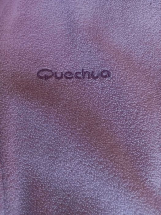 Casaco polar, rosa e roxo, S (14 anos) - Quechua