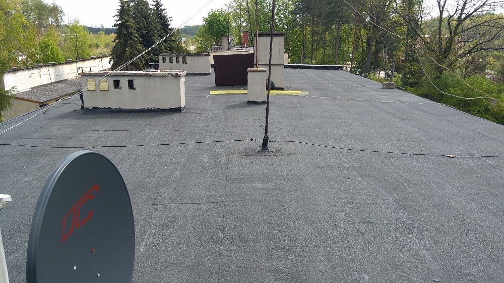 Malowanie dachu dachów elewacji krycie papą mycie czyszczenieGWARANCJA