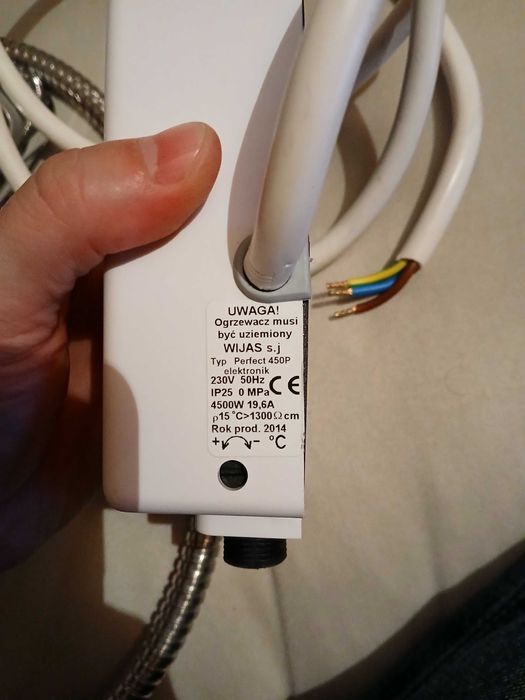 Ogrzewacz wody WIJAS PERFECT 450P (4,5KW) - nieużywany