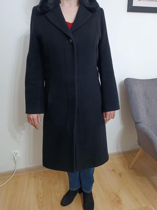 Płaszcz Pabia 70% wełna owcza 10% kaszmir