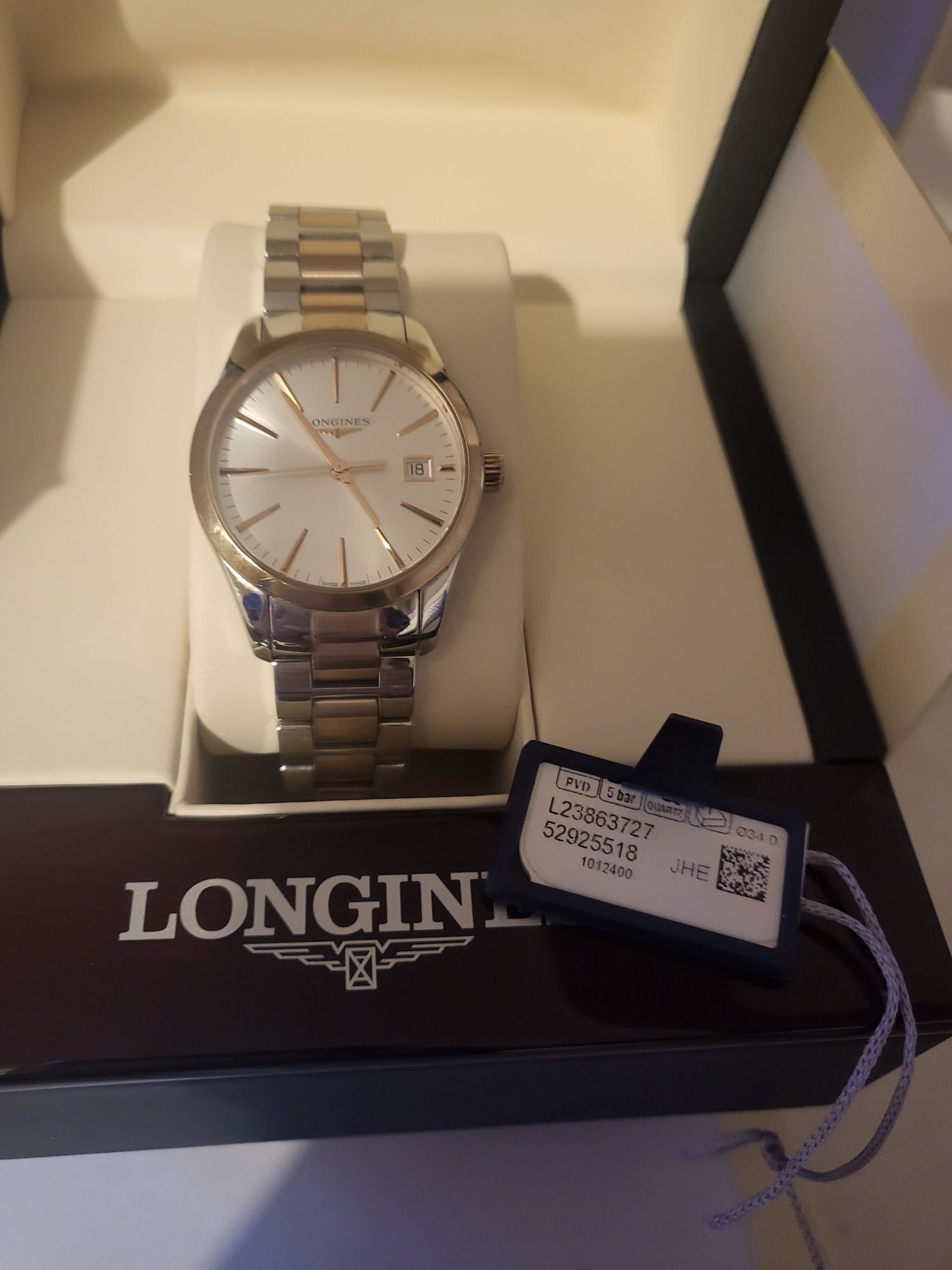 Relogio longines  conquest senhora