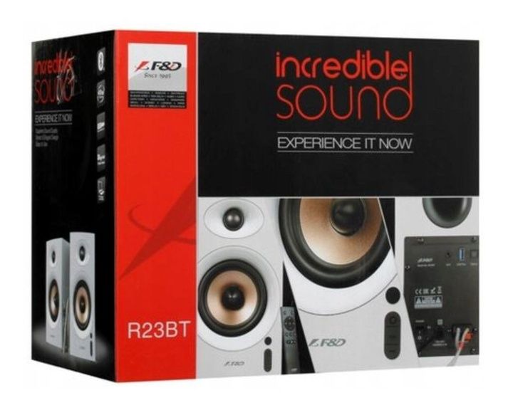 Недорого Блютуз-Акустіка F&D R23BT 40вт Нові