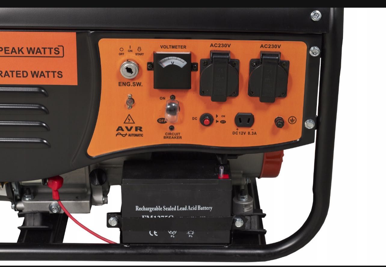 Agregat PRĄDOTWÓRCZY, generator 3.0 kW 7.5 HP AVR bez kółek