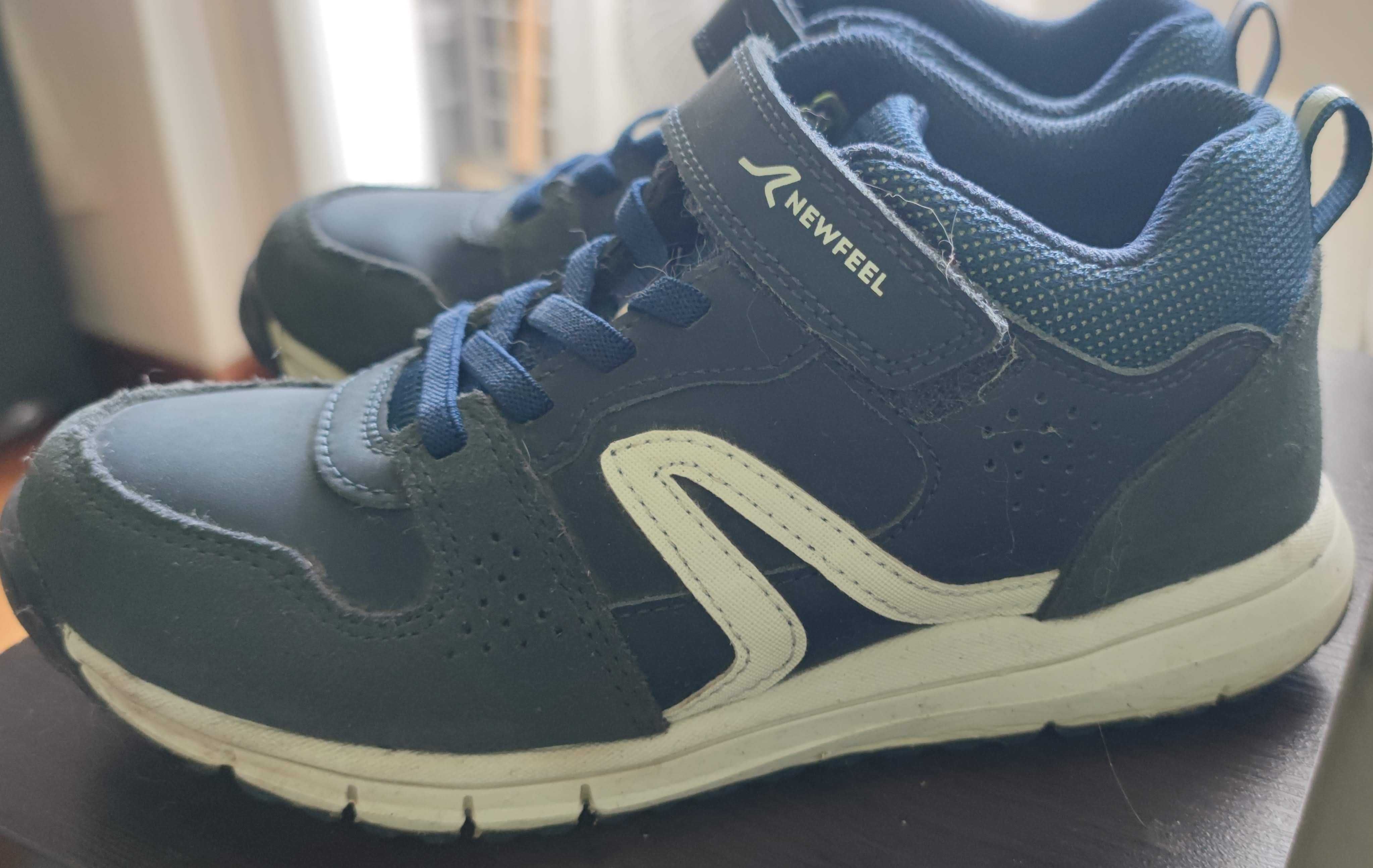 Buty sportowe dla dzieci Newfeel Protect 560 skórzane -35- extra stan