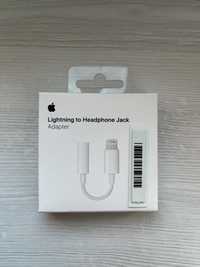 Przejściówka apple sluchawki lightning-jack 3,5mm