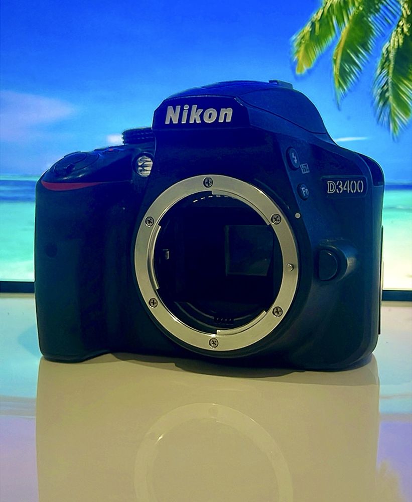 Kit Nikon D3400 + 2 lentes