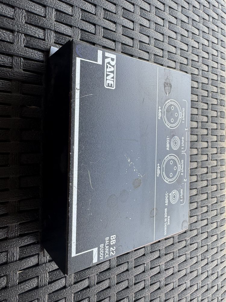 Rane bb22 interfejs konwerter rca xlr jak dibox okazja najtaniej