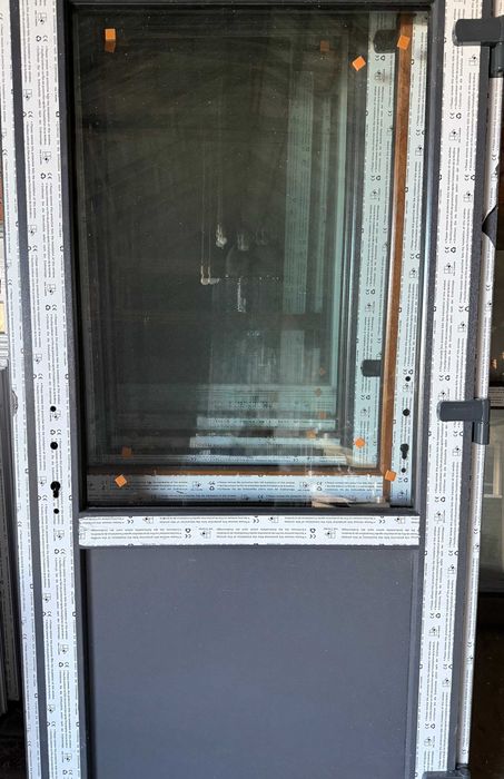 Drzwi PCV 90x200 (Białe Antracyt orzech) Od ręki! Transport cała PL!