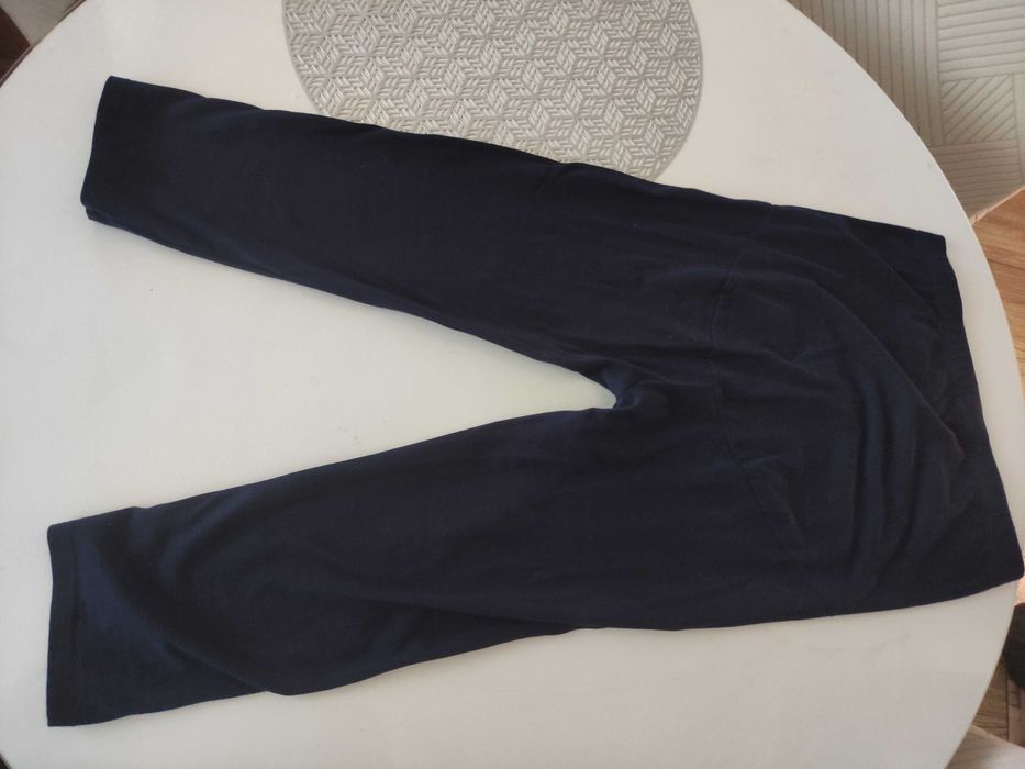 Legginsy ciążowe dolce sonno 3/4 nowe granatowe