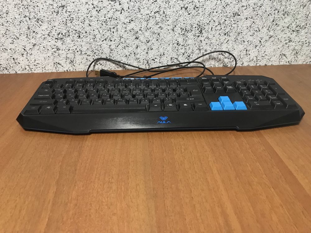 Клавіатура дротова Aula Adjudication USB