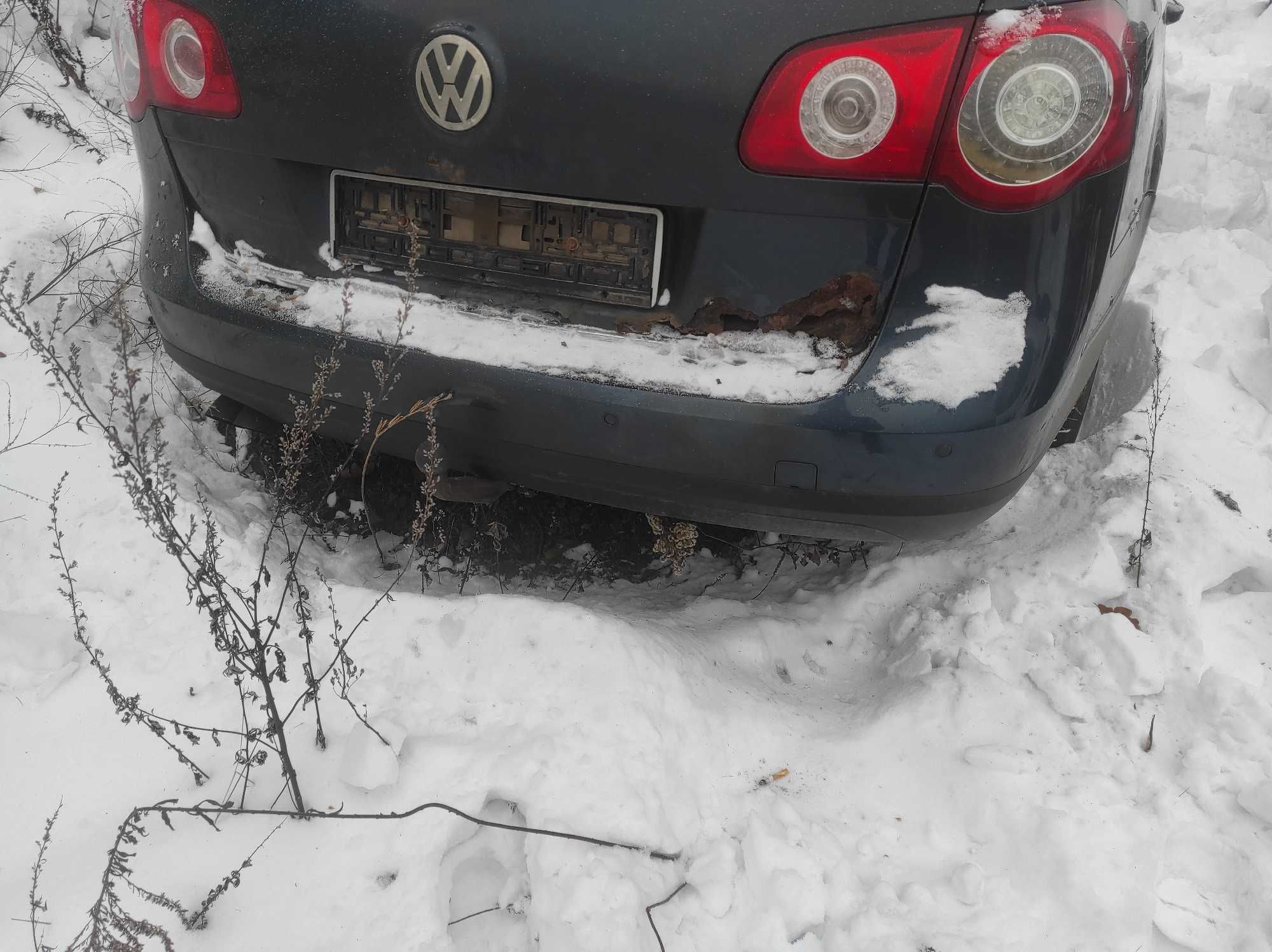 VW Passat B6 LC5F zderzak tylny PDC kombi FV części/dostawa