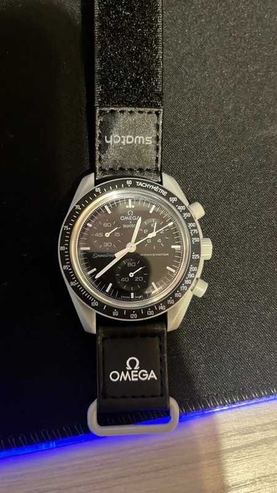 Omega x Swatch Mission to the Moon SO33M100 - Uniwersalny każdą okazję