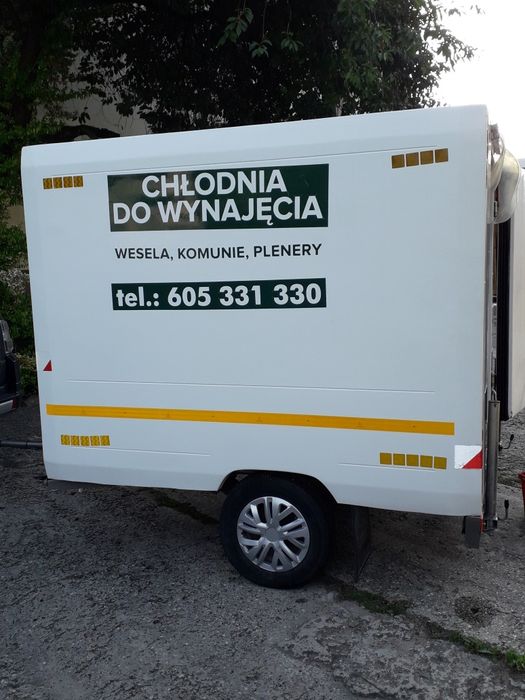 wynajem chłodni chłodnia komunia wesela mobilna chłodnia