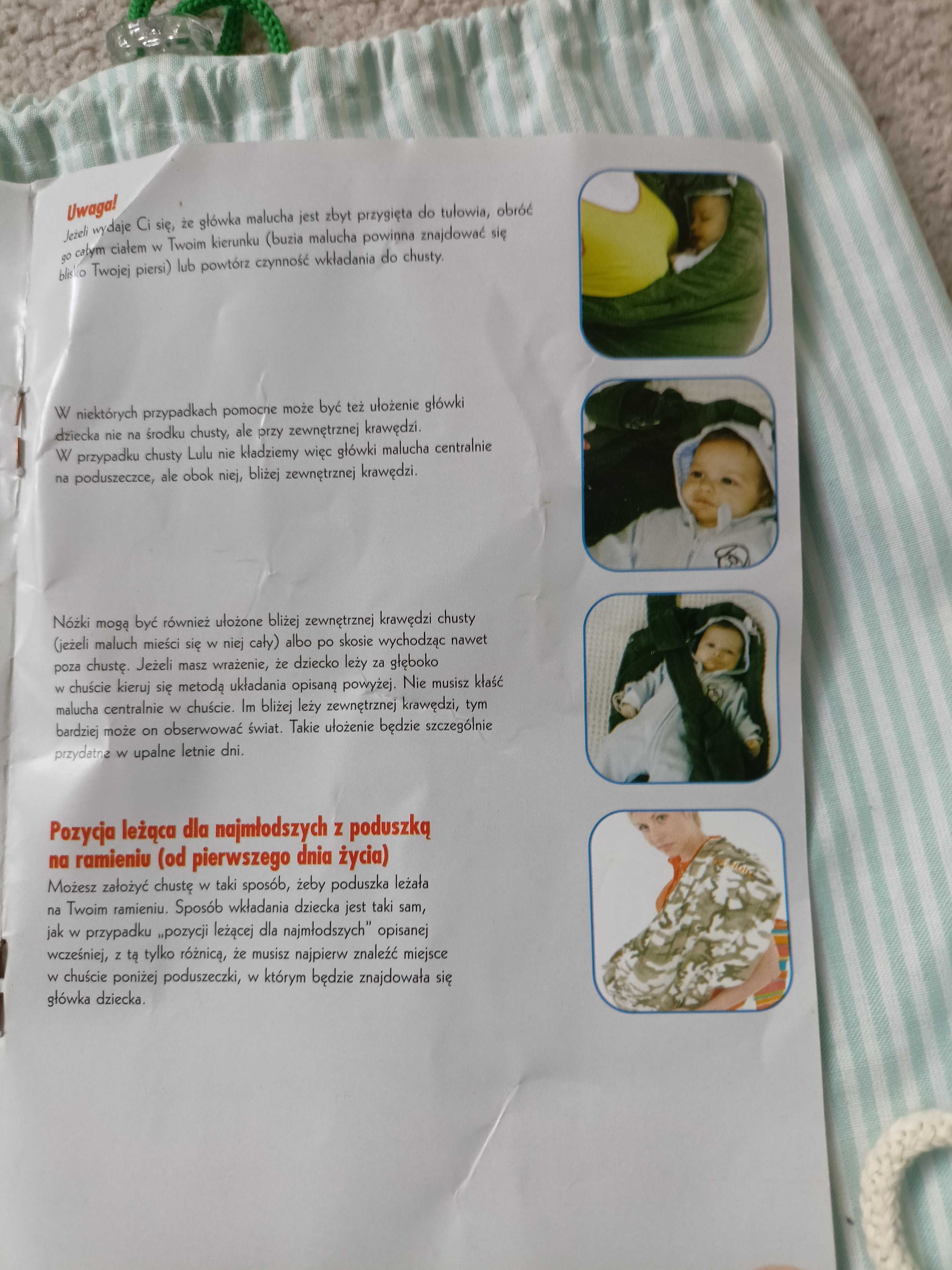 Chusta do noszenia dziecka Bebelulu