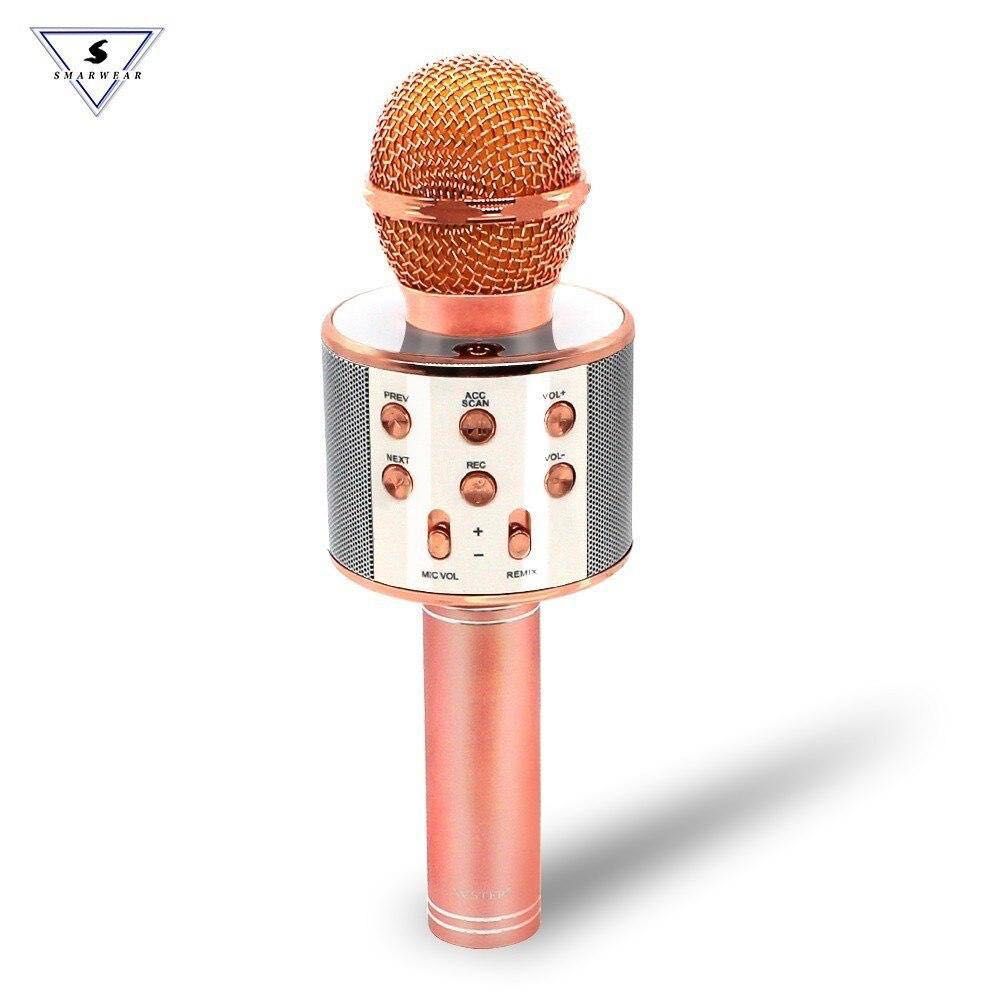 Bluetooth мікрофон для караоке зі зміною голосу WSTER WS-858