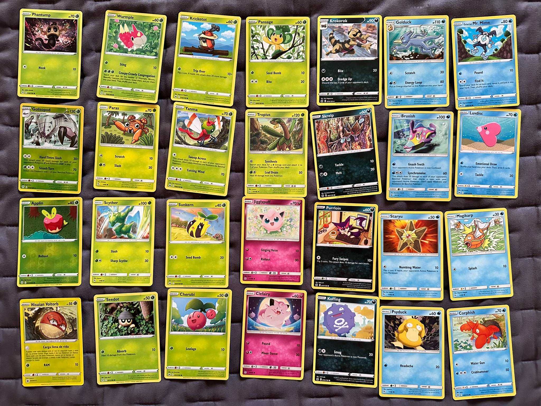 Cartas Pokémon Originais