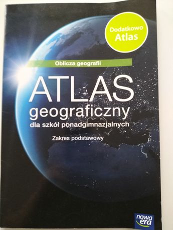 Atlas geograficzny do Oblicza geografii szkoła średnia