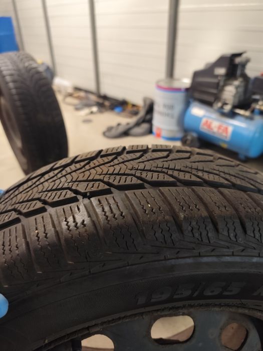 4 Koła, felgi 5x100, opony zimowe