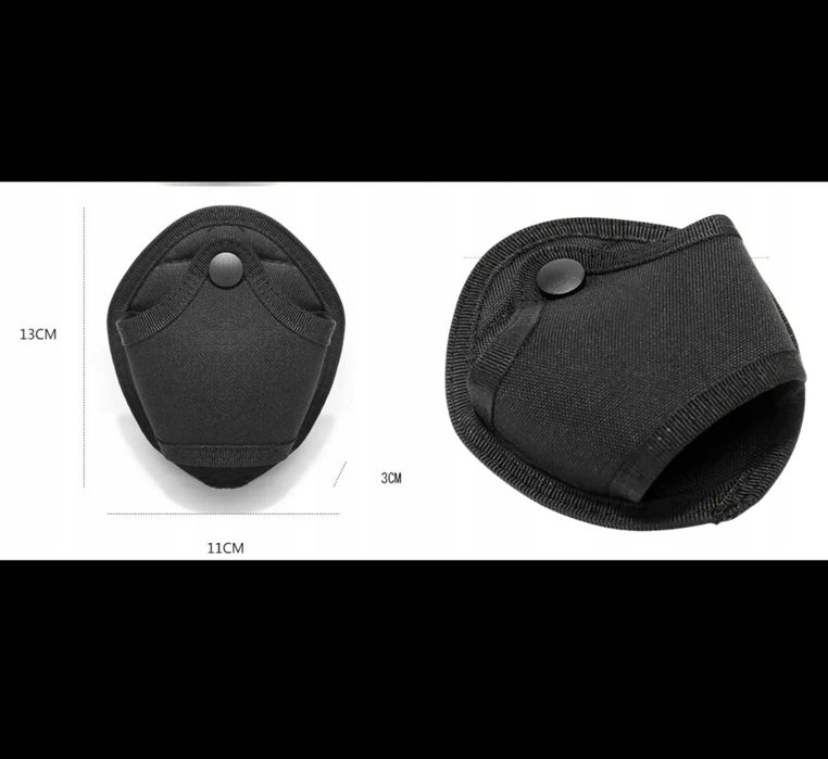 Kajdanki Policyjne na Ręce KEL-MET Stal Nierdzewna Łańcuszkowe 2 Klucz