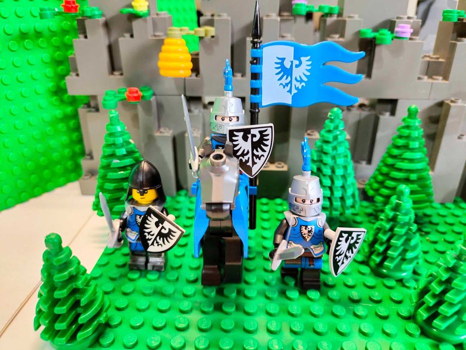 rycerze herbu black falcon - kompatybilne z LEGO