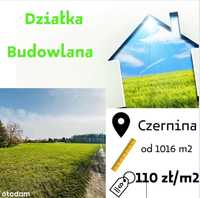 Działki budowlane 110 zł / m2- Czernina
