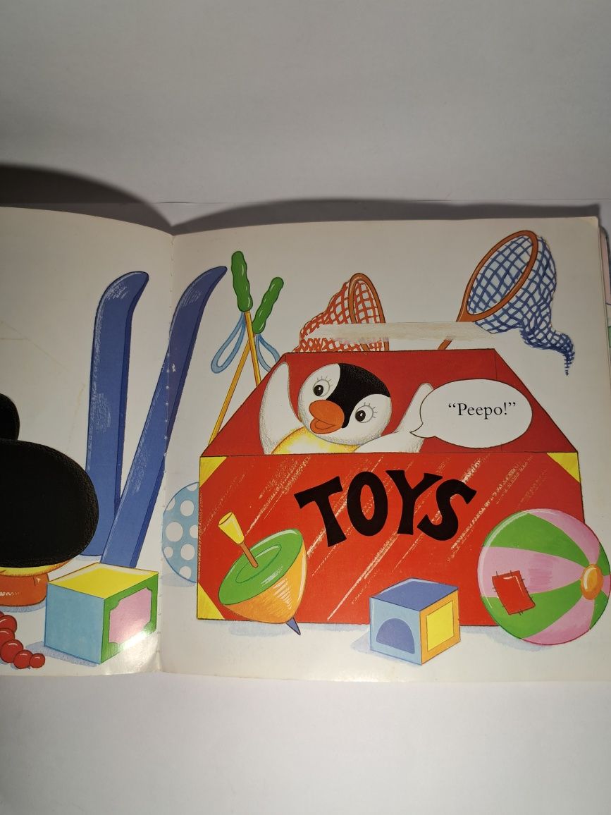 Pingu A Lift-the-Flap Story Book Książka BBC 1994 stara