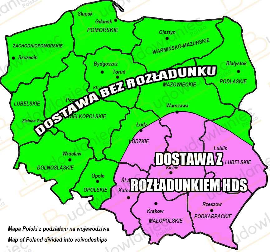 CEGŁA ceramiczna pustak Porotherm 25 P+W Leier Tarnów dost. HDS Kielce