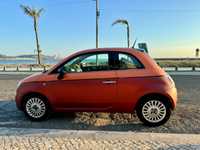 Fiat 500 com transmissão automática e teto panorâmico 76000km