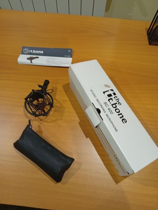 Microfone condensador T.bone SC 400 Novo