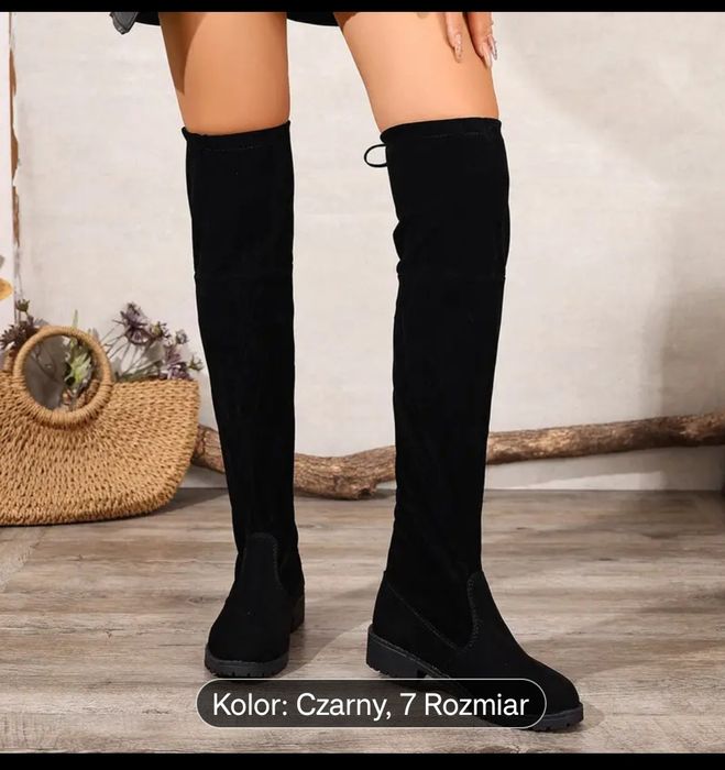 Kozaki damskie za kolano