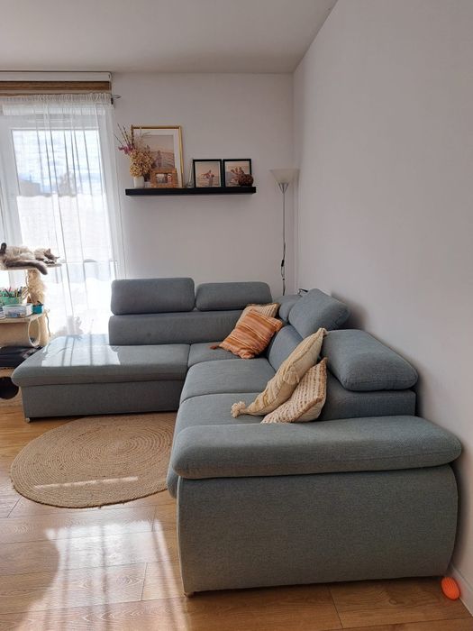 Narożnik wypoczynek zielony