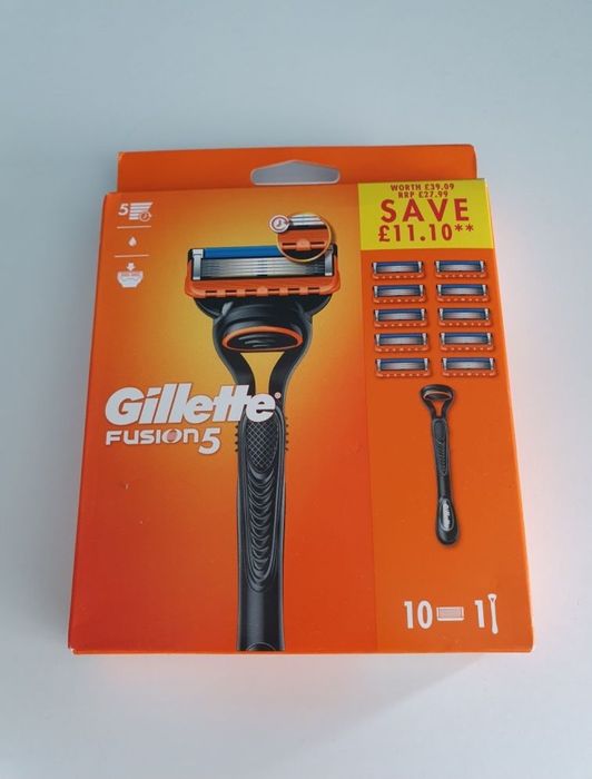 maszynka Gillette Fusion5 +10 ostrzy