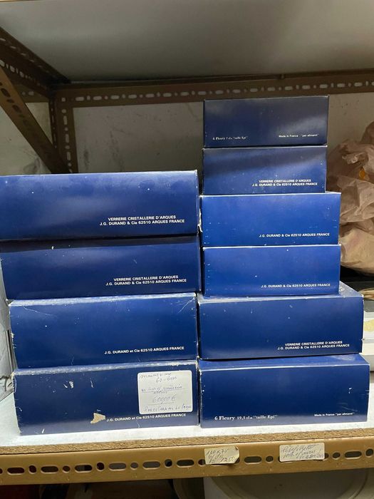 Copos Cristal d'Arques (Serviço Completo)