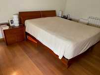 Quarto Casal (Cama+Cómoda+2 Mesas de Cabeceira) - Cerejeira