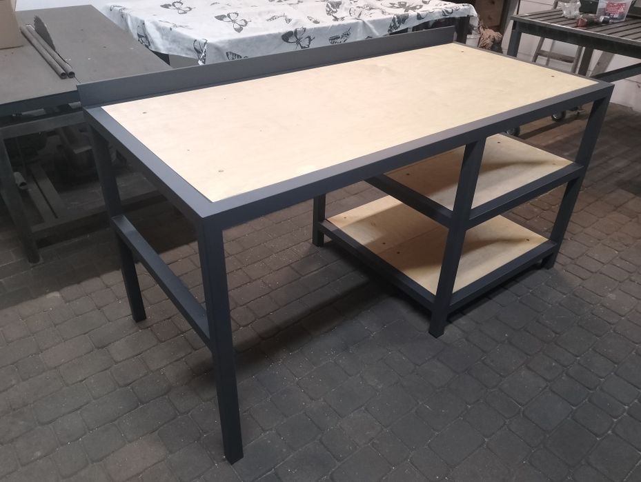 Solidne stoły i regały warsztatowe (falbanek)