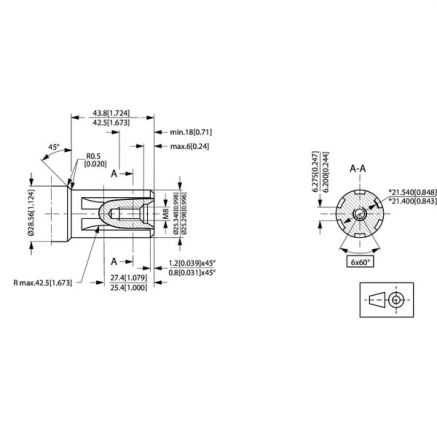 Silnik orbitalny wał O1" Z6 A2