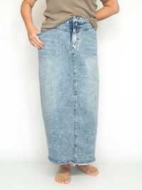 Юбка джинсовая длинная, Stylewe. Большой размер.