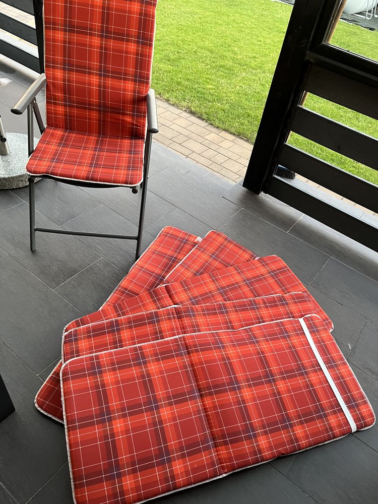 Poduszki ogrodowe na krzesla