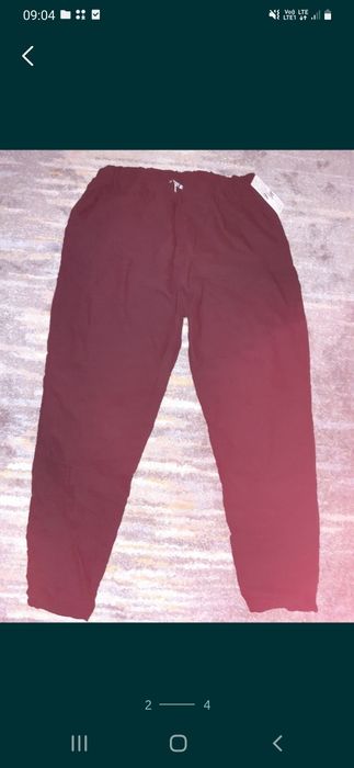 Spodnie damskie gnieciuchy (bardzo duże)