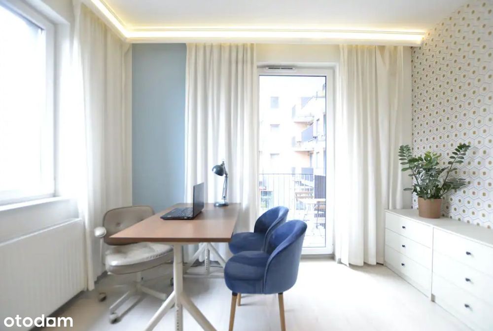 Kawalerka w Porcie Praskim| Metro 600m | Kładka |Bulwary | BEZ PROWIZI